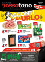 Supermercati Rossotono Market Sconti da urlo - al 05.08.2025
