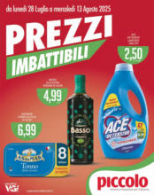 Prezzi imbattibili