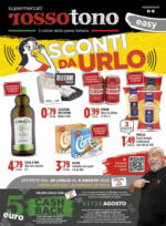 Supermercati Rossotono Easy Sconti da urlo - al 05.08.2025