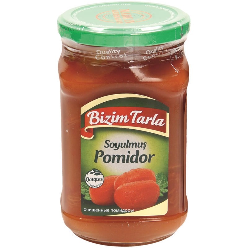 Bizim Tarla - Ganze geschälte Tomaten in Tomatensaft