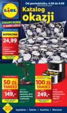 OFERTA WAŻNA OD 4.08 Lidl – do 10.08.2025