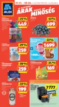 Aldi: Aldi újság érvényessége 2025.08.06.-ig - 2025.08.06 napig