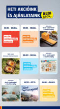 Aldi újság érvényessége 2025.08.06.-ig