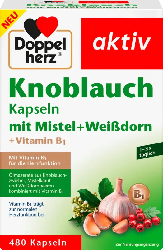 Doppelherz Knoblauch Kapseln 480 St