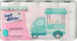 Sanft&Sicher Toilettenpapier Saison 3lagig 8x180 Blatt