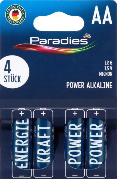 Paradies Batterien Mignon AA