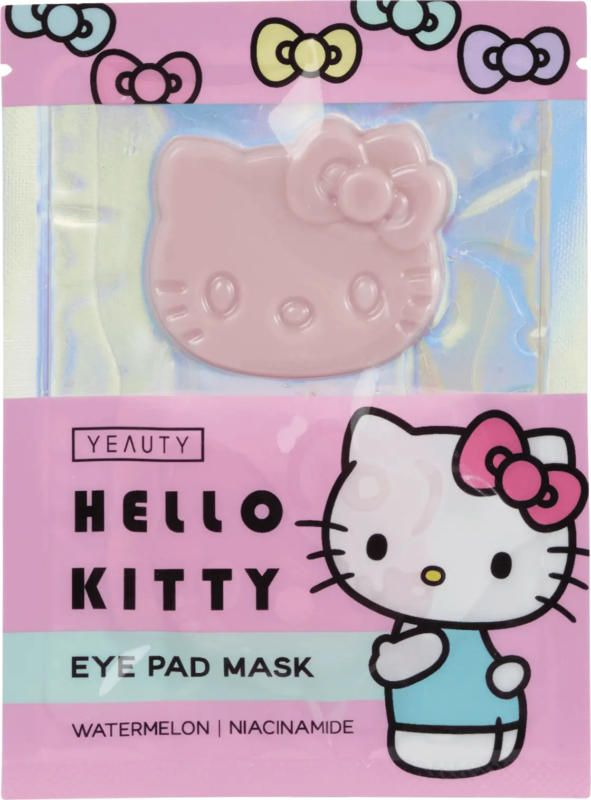 Yeauty Augenpads Hello Kitty rosa (1 Paar)