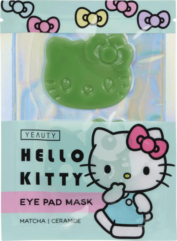 Yeauty Augenpads Hello Kitty green (1 Paar)