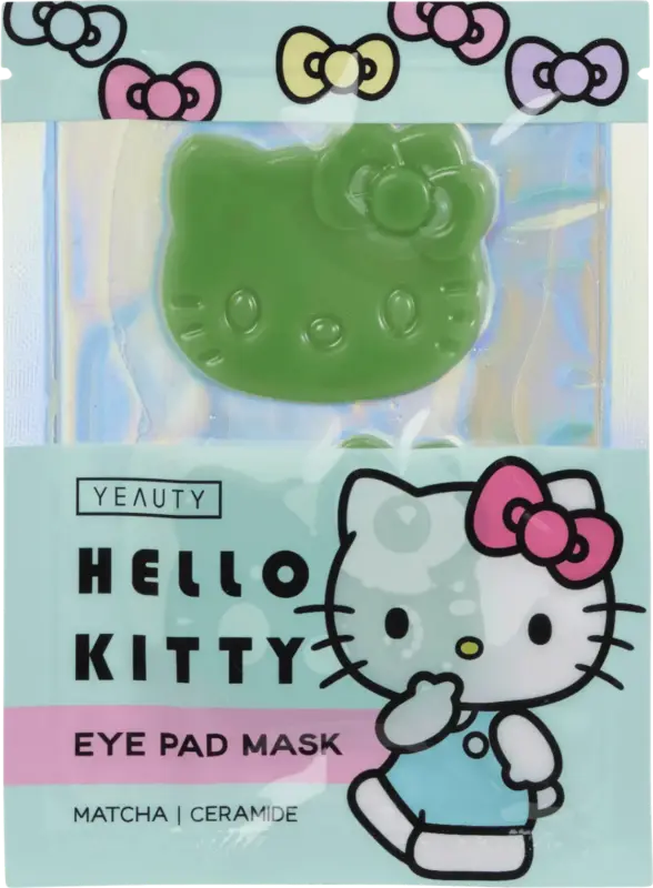 Yeauty Augenpads Hello Kitty green (1 Paar)