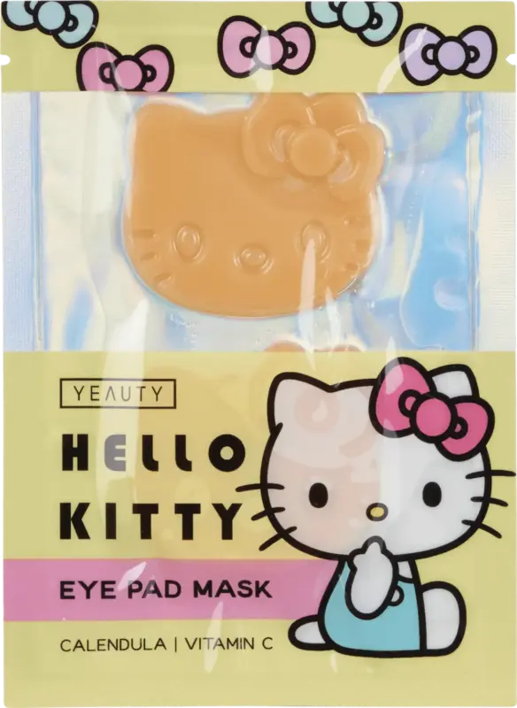 Yeauty Augenpads Hello Kitty orange (1 Paar)