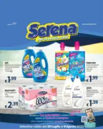Serena Detersivi Volantino valido dal 28 luglio al 9 agosto - al 09.08.2025