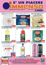 Immenso Promozione valida dal 28 Luglio al 9 agosto 2025 - al 09.08.2025