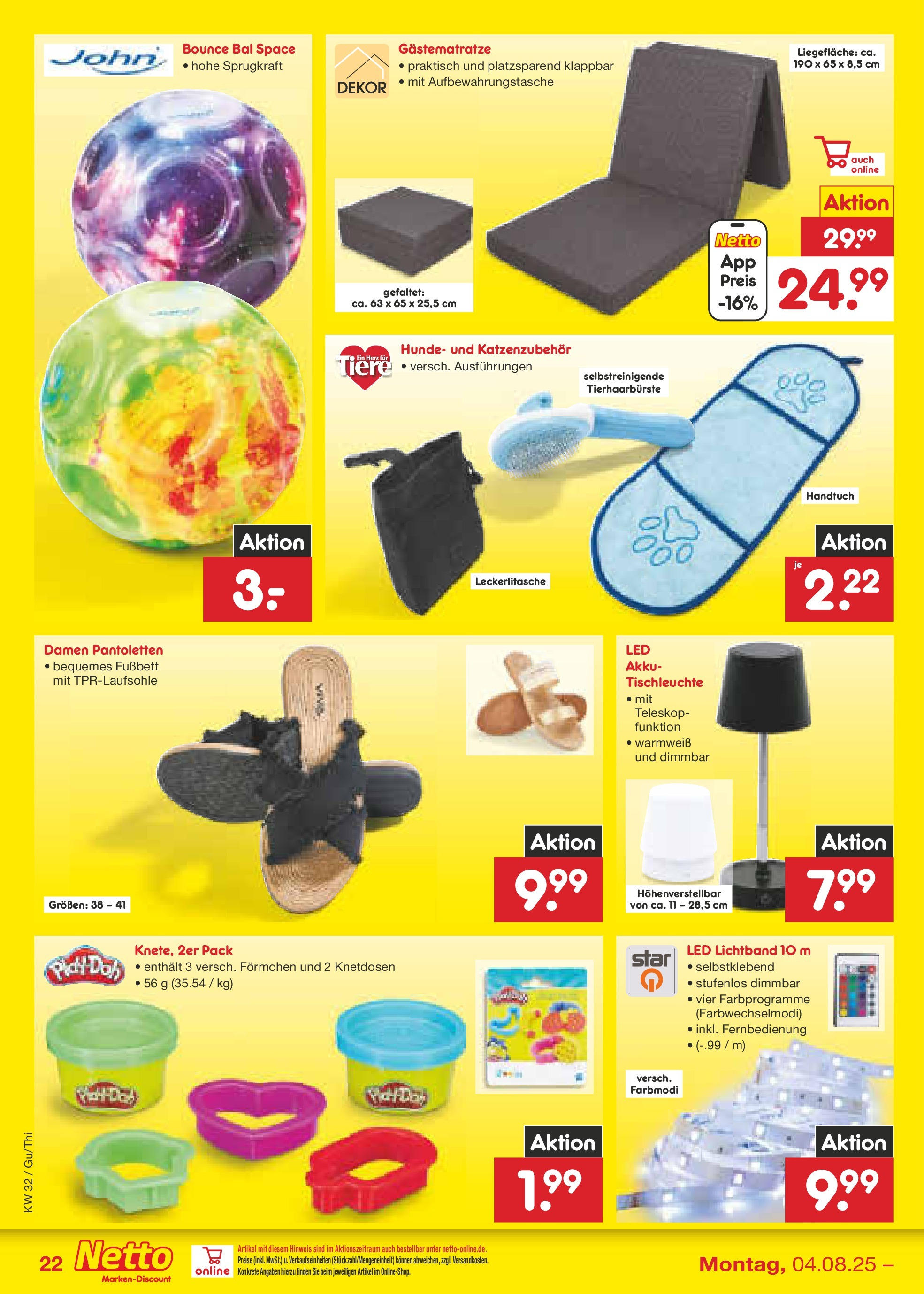 Netto Marken-Discount prospekt Rodewisch (ab 04.08.2025) » Angebote | Seite: 38 Netto Marken-Discount prospekt Rodewisch (ab 04.08.2025) » Angebote | Seite: 38