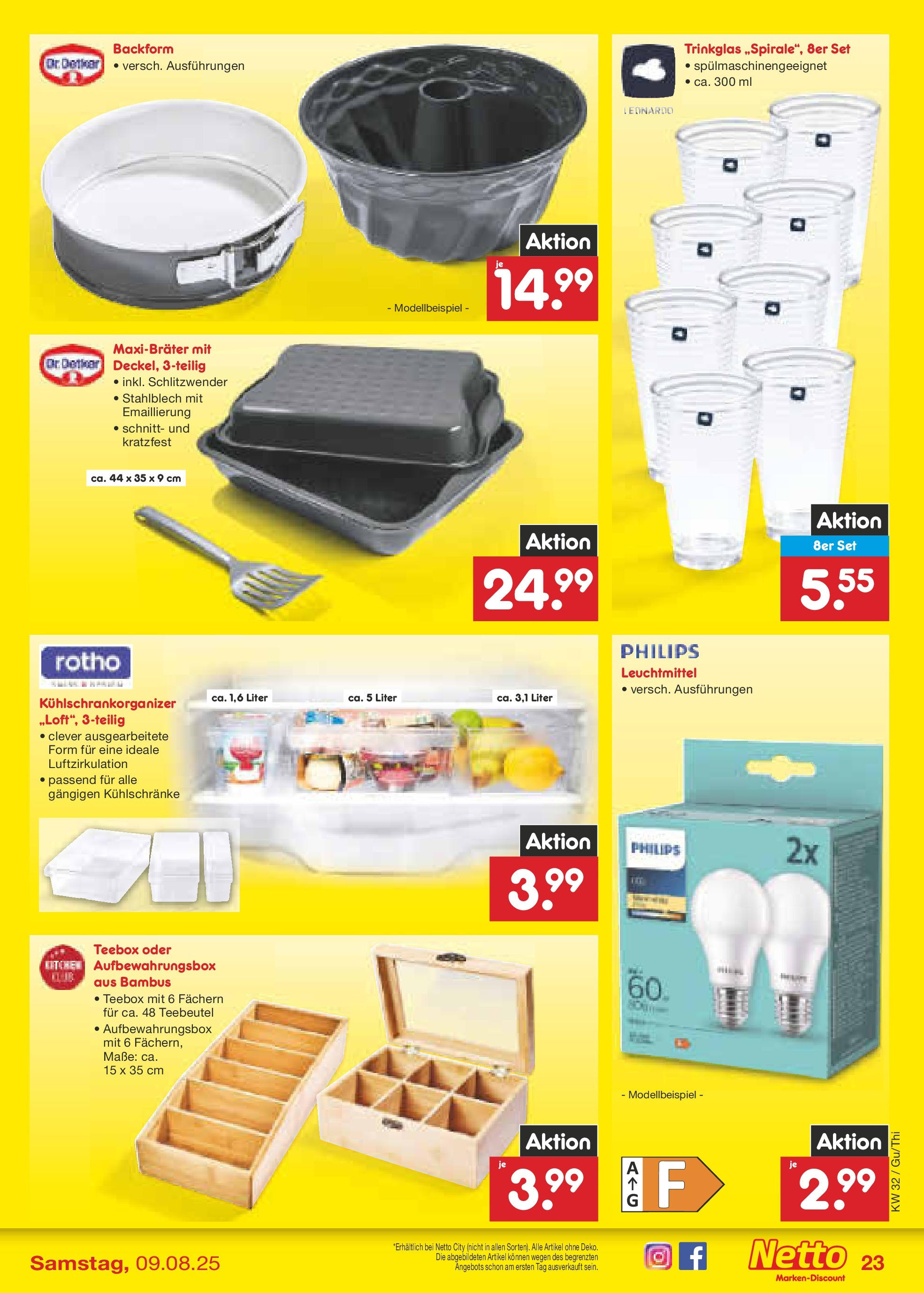 Netto Marken-Discount prospekt Rodewisch (ab 04.08.2025) » Angebote | Seite: 39 | Produkte: Philips Netto Marken-Discount prospekt Rodewisch (ab 04.08.2025) » Angebote | Seite: 39 | Produkte: Philips