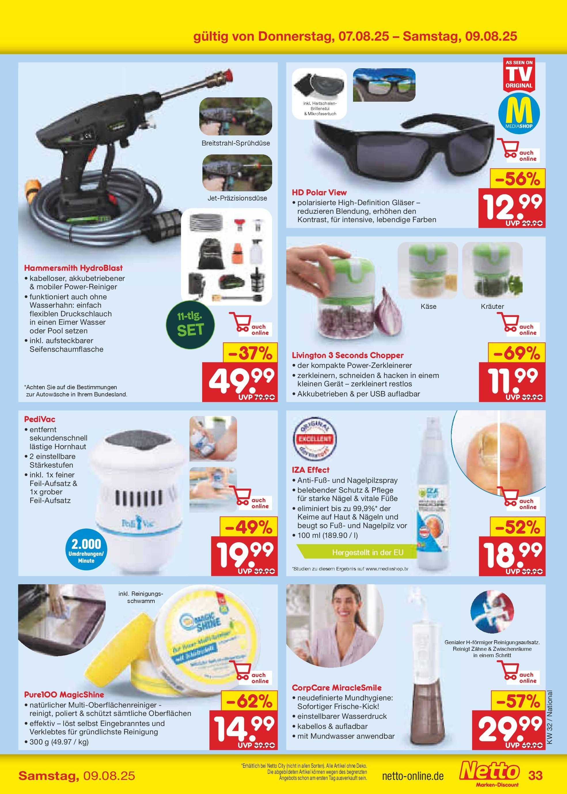 Netto Marken-Discount prospekt Waiblingen-Bittenfeld (ab 04.08.2025) » Angebote | Seite: 53 | Produkte: USB, Käse, Mundwasser, Wasser Netto Marken-Discount prospekt Waiblingen-Bittenfeld (ab 04.08.2025) » Angebote | Seite: 53 | Produkte: USB, Käse, Mundwasser, Wasser