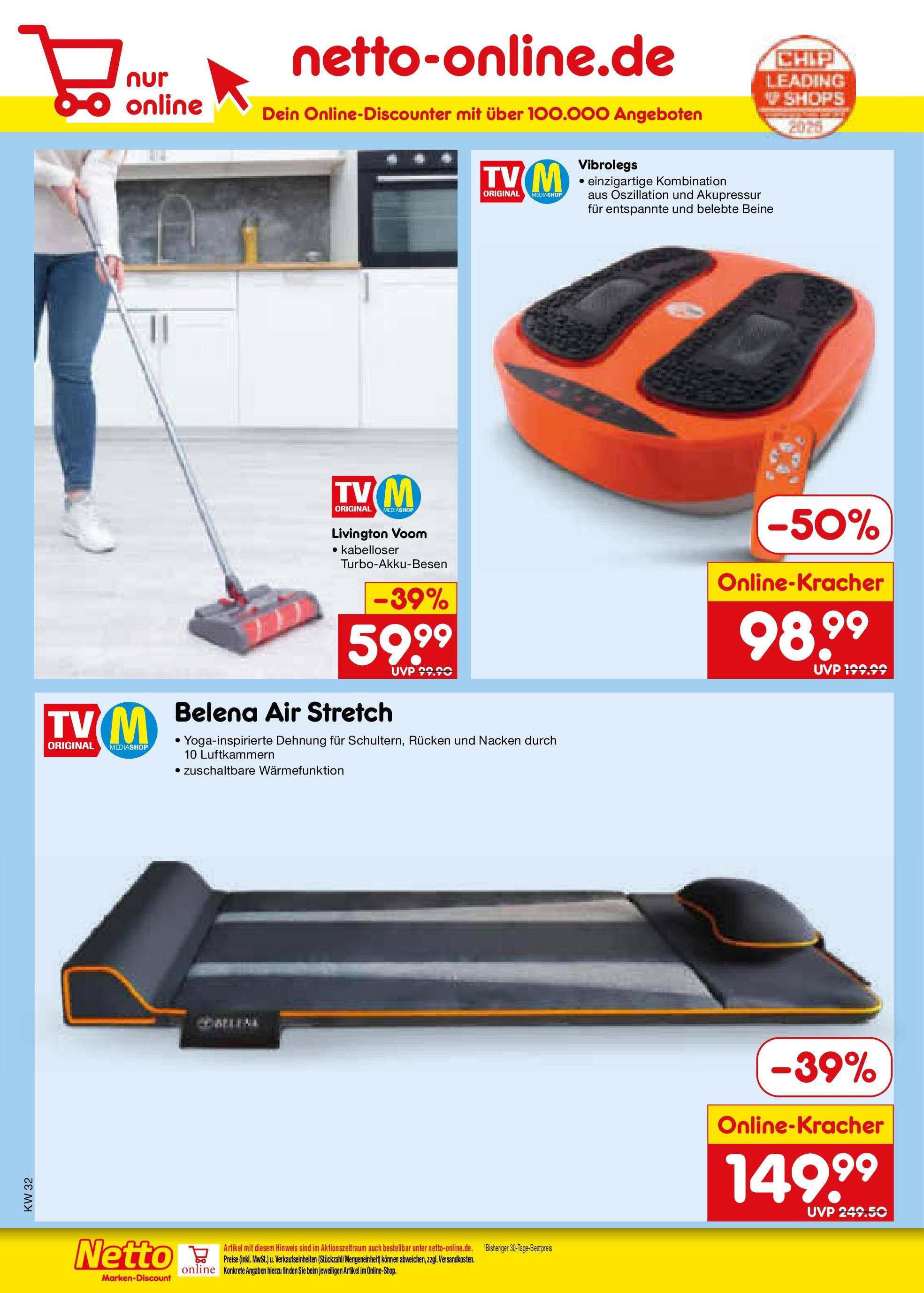Netto Marken-Discount prospekt Bonn (ab 04.08.2025) » Angebote | Seite: 50 | Produkte: TV Netto Marken-Discount prospekt Bonn (ab 04.08.2025) » Angebote | Seite: 50 | Produkte: TV