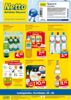 Netto Marken-Discount prospekt Ludwigshafen	 - gültig ab dem 04.08.2025 | Seite: 1 | Produkte: Havana club, Bad, Pils, Mineralwasser