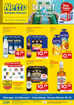 Netto Marken-Discount prospekt Teistungen	 - gültig ab dem 04.08.2025 | Seite: 5 | Produkte: Pils, Mineralwasser, Mango, Melone