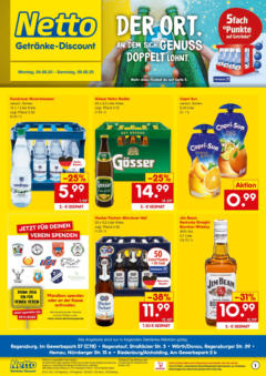 Netto Marken-Discount prospekt Regensburg	 gültig ab dem 04.08.2025