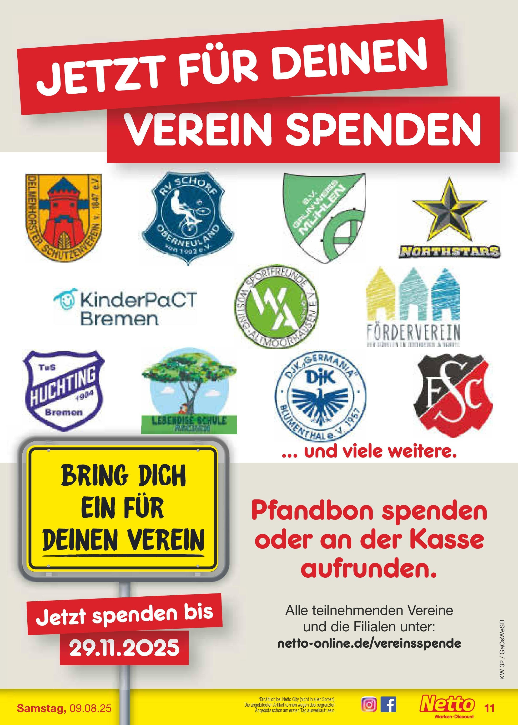 Netto Marken-Discount prospekt Moormerland (ab 04.08.2025) » Angebote | Seite: 15 Netto Marken-Discount prospekt Moormerland (ab 04.08.2025) » Angebote | Seite: 15