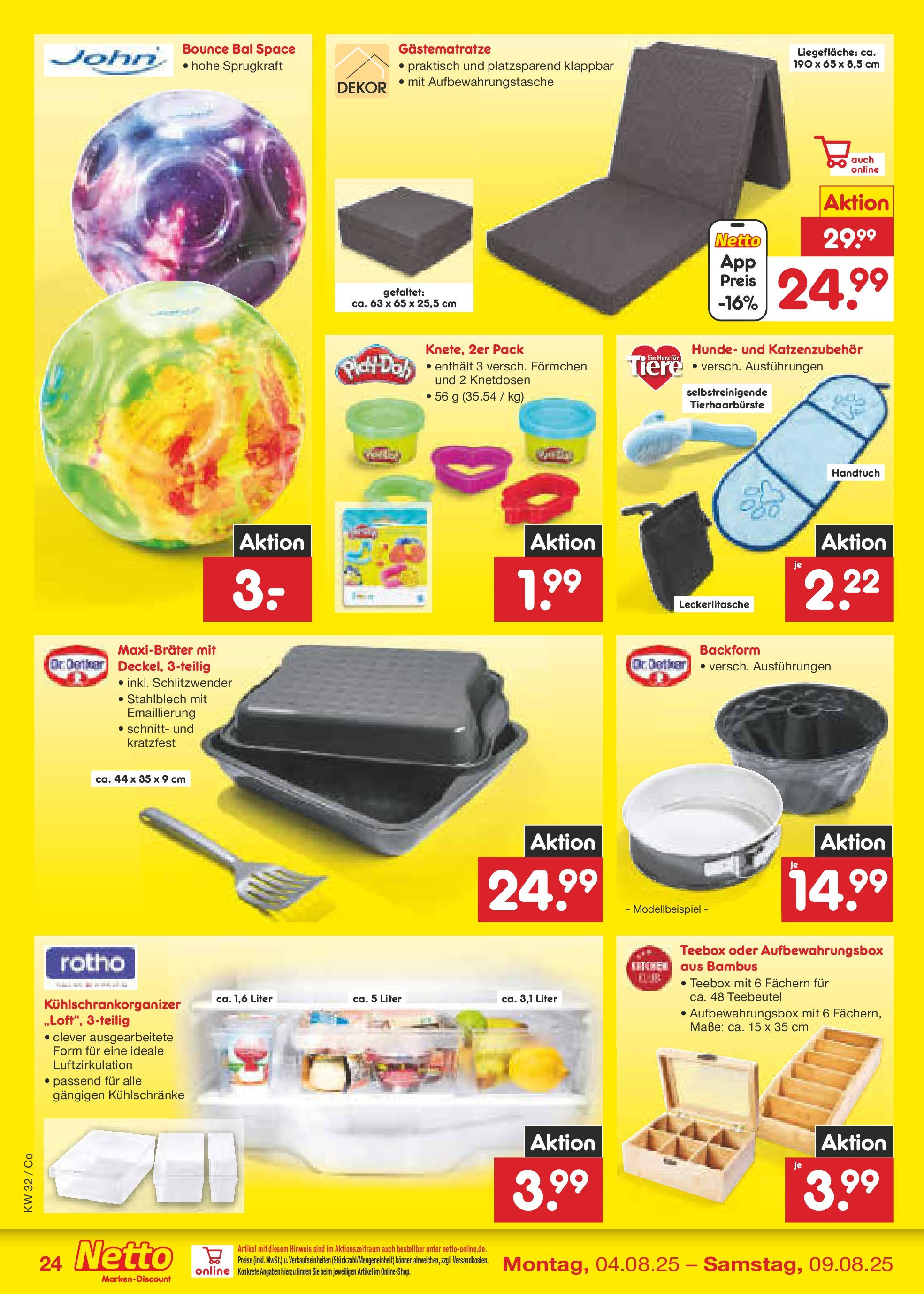 Netto Marken-Discount prospekt Kloster Lehnin (ab 04.08.2025) » Angebote | Seite: 40 Netto Marken-Discount prospekt Kloster Lehnin (ab 04.08.2025) » Angebote | Seite: 40
