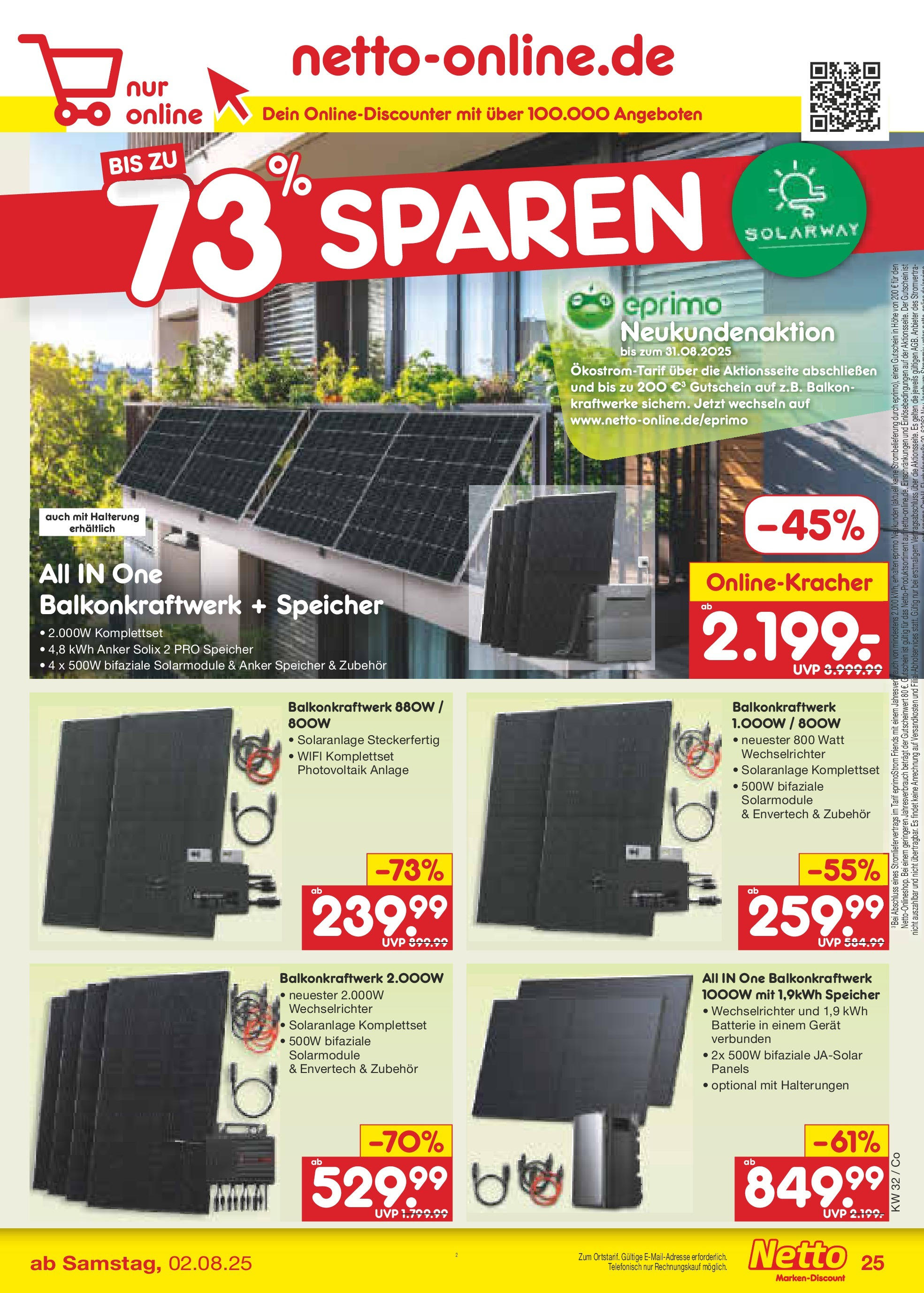 Netto Marken-Discount prospekt Kloster Lehnin (ab 04.08.2025) » Angebote | Seite: 41 | Produkte: Batterie Netto Marken-Discount prospekt Kloster Lehnin (ab 04.08.2025) » Angebote | Seite: 41 | Produkte: Batterie