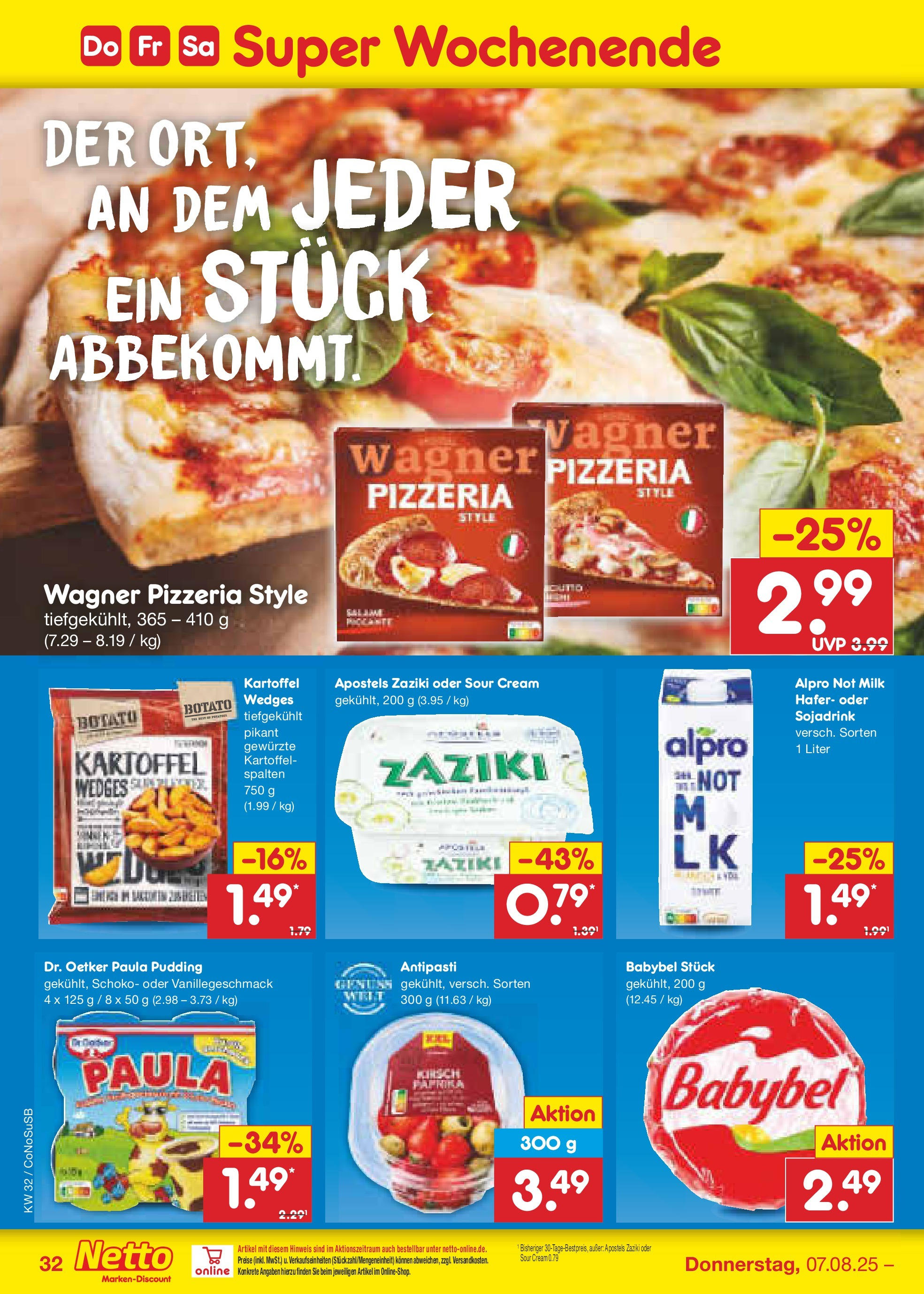 Netto Marken-Discount prospekt Kloster Lehnin (ab 04.08.2025) » Angebote | Seite: 52 | Produkte: Pudding, Alpro, Babybel Netto Marken-Discount prospekt Kloster Lehnin (ab 04.08.2025) » Angebote | Seite: 52 | Produkte: Pudding, Alpro, Babybel