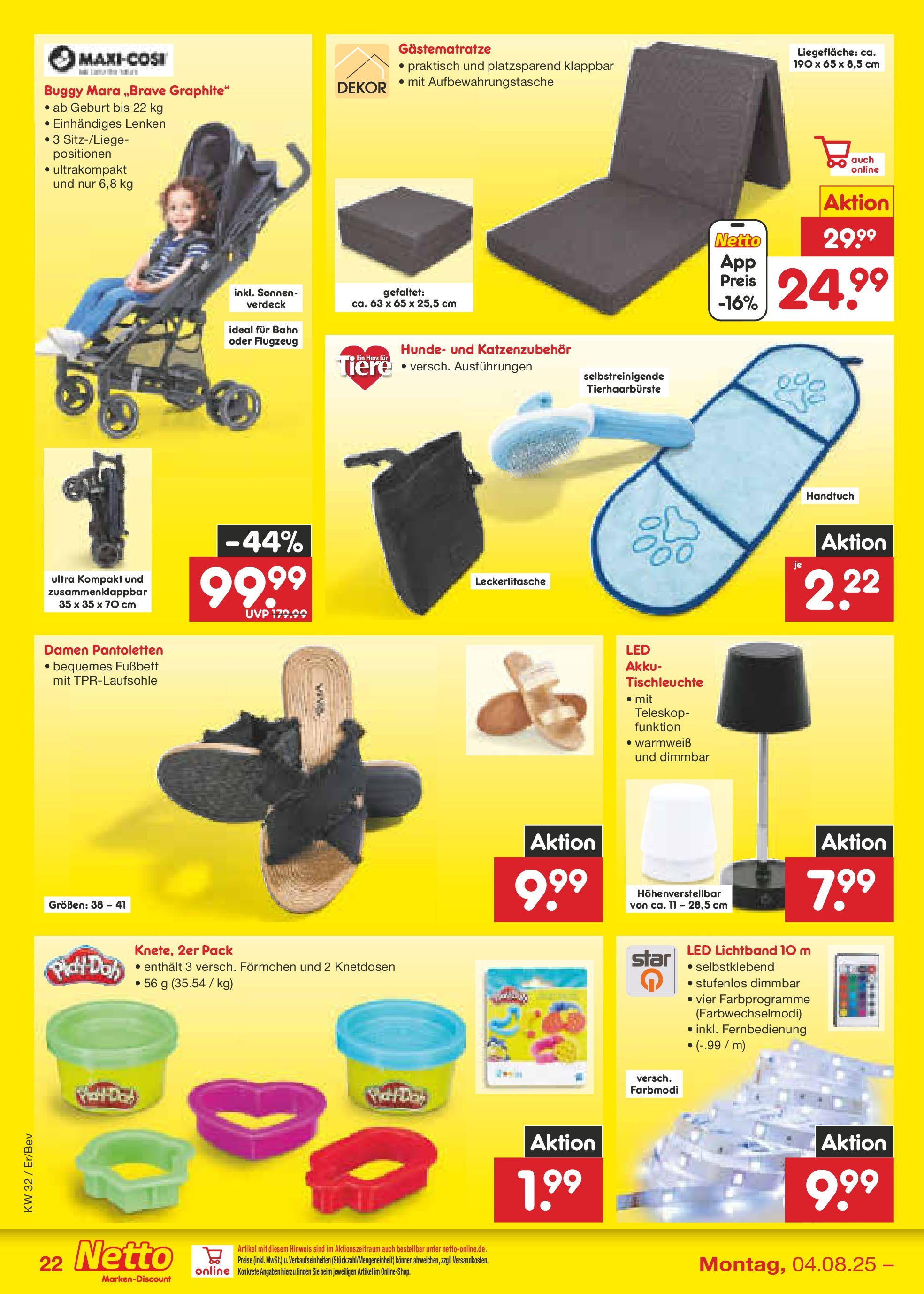 Netto Marken-Discount prospekt Berlin-Spandau (ab 04.08.2025) » Angebote | Seite: 38 Netto Marken-Discount prospekt Berlin-Spandau (ab 04.08.2025) » Angebote | Seite: 38