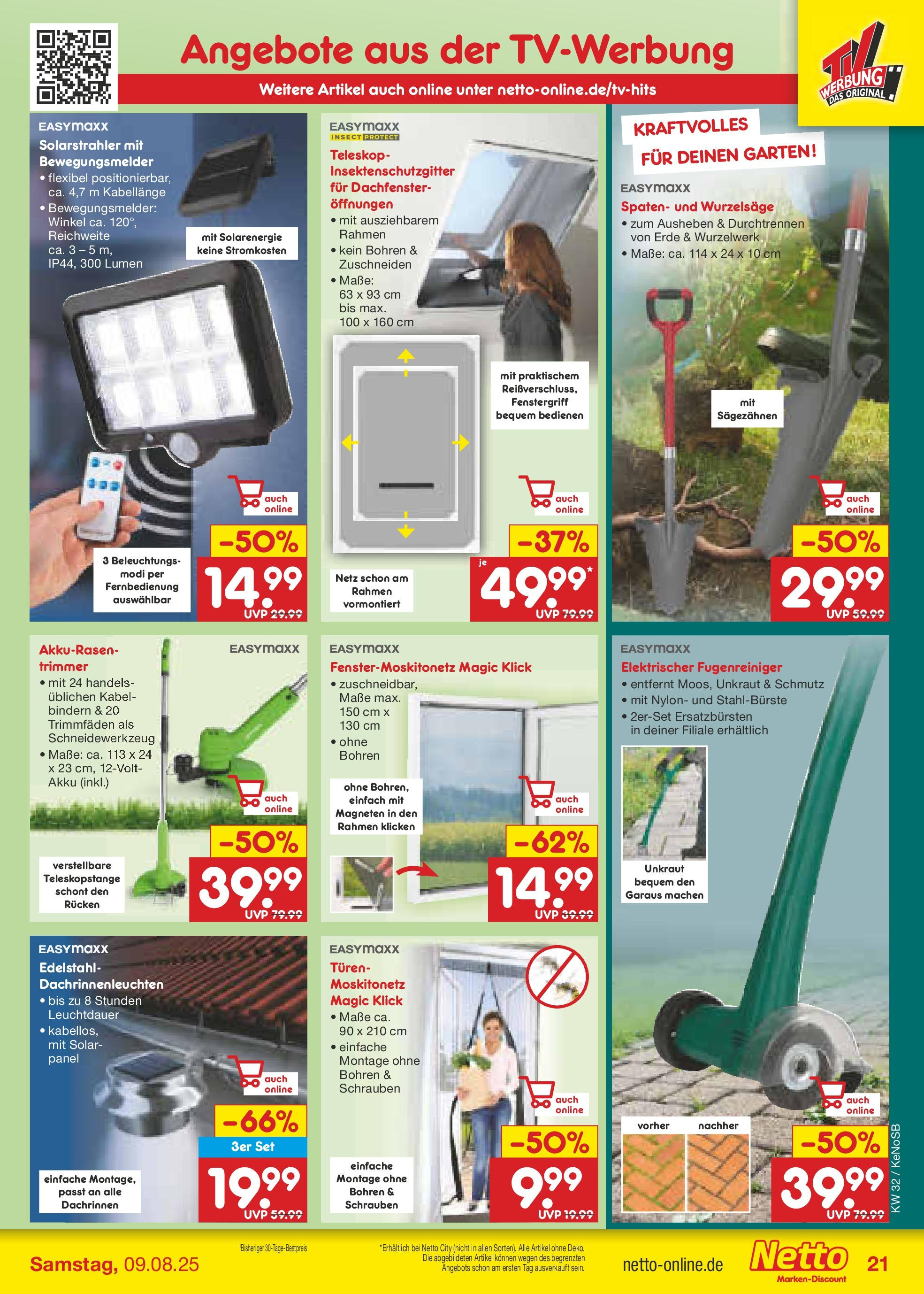 Netto Marken-Discount prospekt Bonn (ab 04.08.2025) » Angebote | Seite: 33 | Produkte: Kabel Netto Marken-Discount prospekt Bonn (ab 04.08.2025) » Angebote | Seite: 33 | Produkte: Kabel
