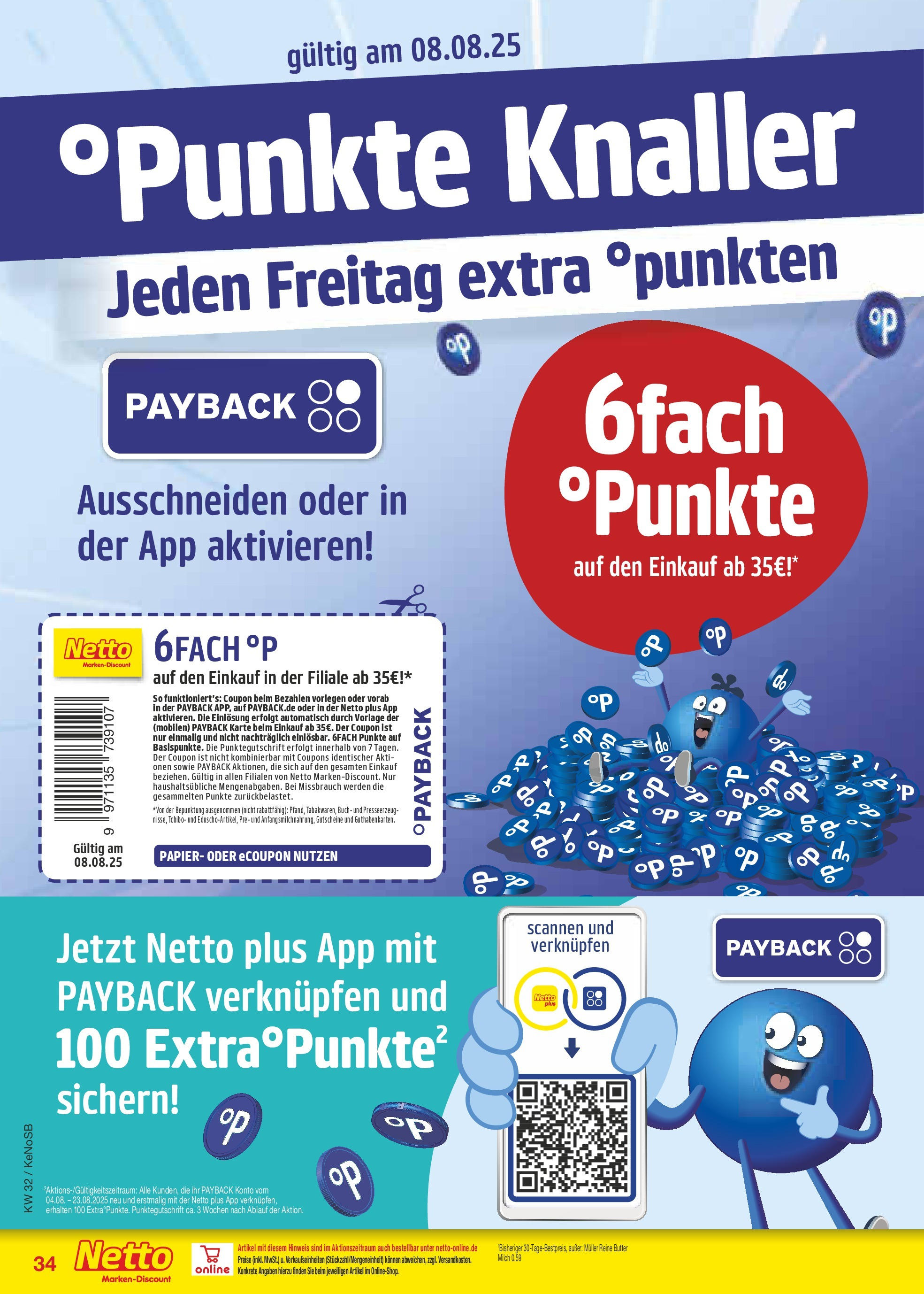 Netto Marken-Discount prospekt Bonn (ab 04.08.2025) » Angebote | Seite: 54 | Produkte: Milch, Butter Netto Marken-Discount prospekt Bonn (ab 04.08.2025) » Angebote | Seite: 54 | Produkte: Milch, Butter
