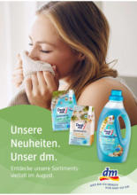 Unsere Neuheiten. Unser dm.