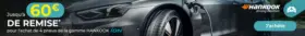 Jusqu'à 60€ de remise immédiate* pour l'achat de 4 pneus de la gamme HANKOOK iON