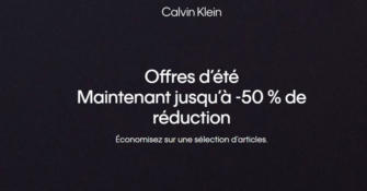 Offres d’été Maintenant jusqu’à -50 % de réduction