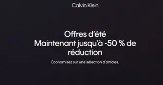 Offres d’été Maintenant jusqu’à -50 % de réduction
