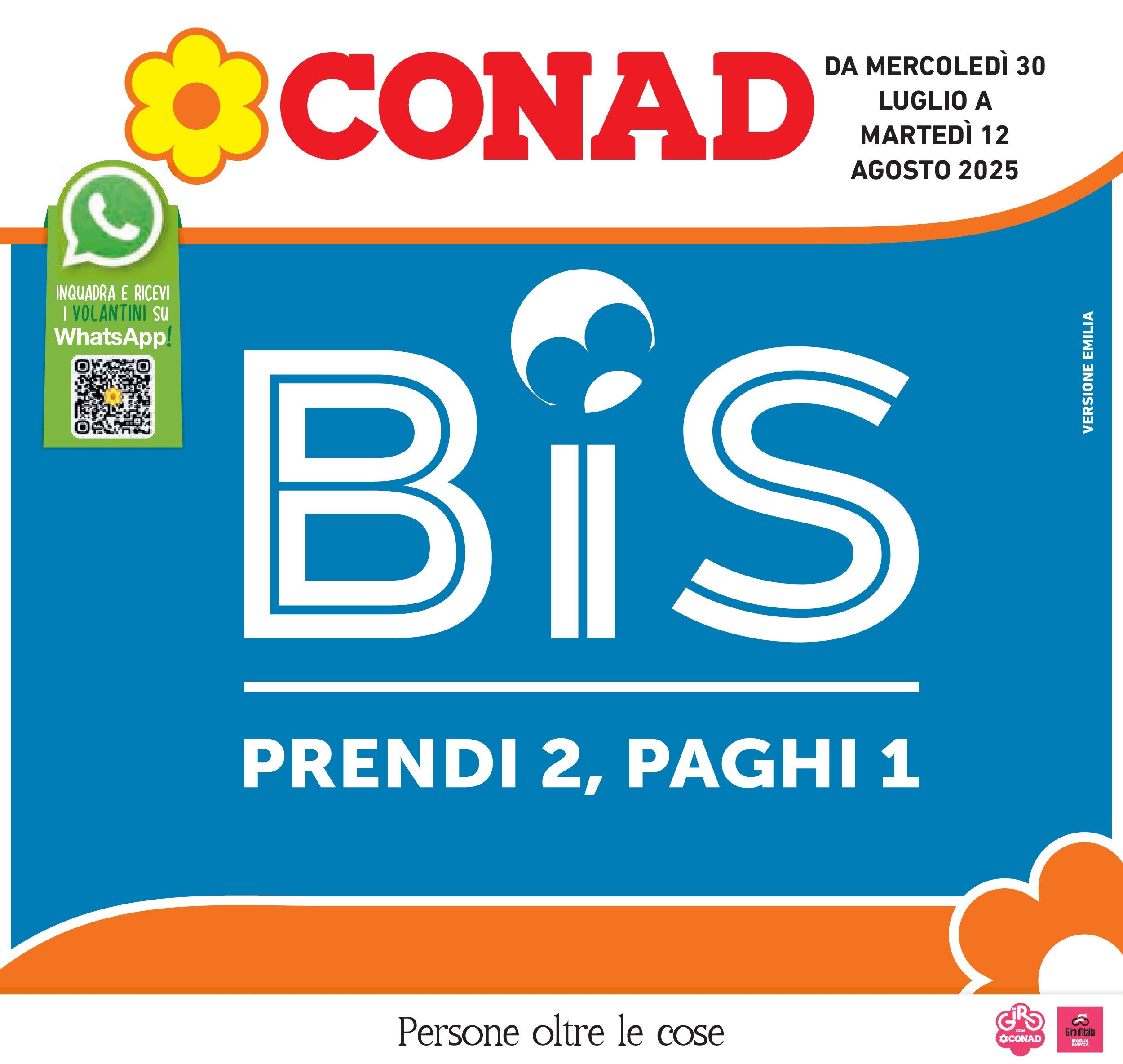 Volantino Conad valido da 29/07/2025 numero di pagina 1