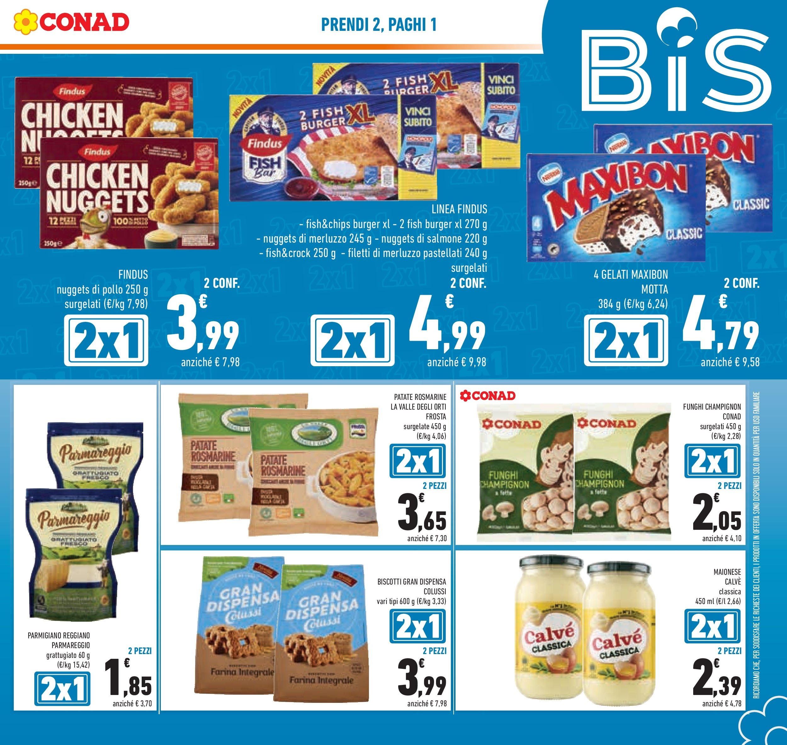 Volantino Conad dal 29/07/2025 β³ Agosto | Pagina: 3 | Prodotti: Merluzzo, Farina, Funghi, Parmigiano Volantino Conad dal 29/07/2025 > Anteprima - Agosto | Pagina: 3 | Prodotti: Merluzzo, Farina, Funghi, Parmigiano