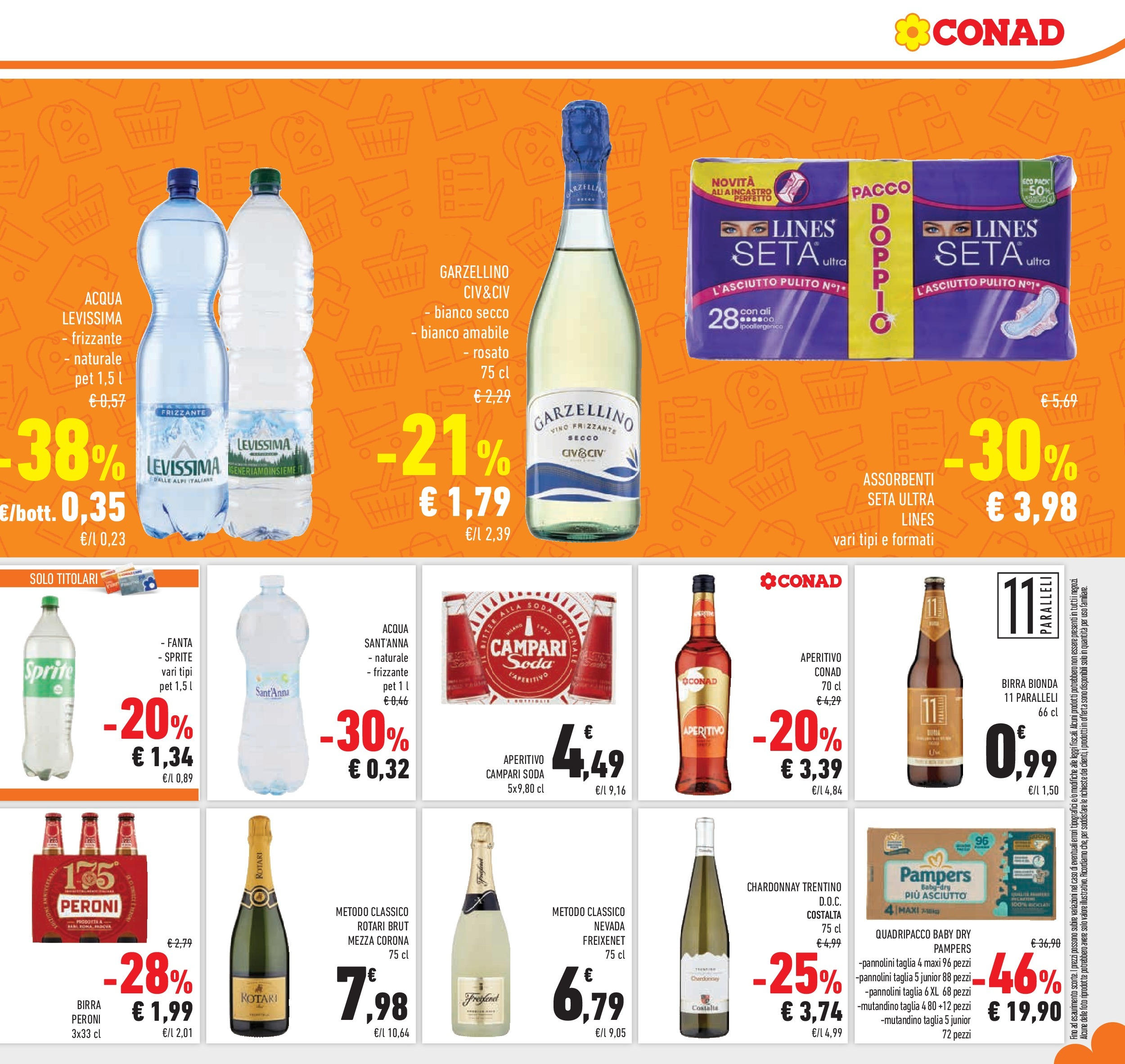 Volantino Conad dal 29/07/2025 β³ Agosto | Pagina: 19 | Prodotti: Pannolini, Birra, Acqua, Fanta Volantino Conad dal 29/07/2025 > Anteprima - Agosto | Pagina: 19 | Prodotti: Pannolini, Birra, Acqua, Fanta