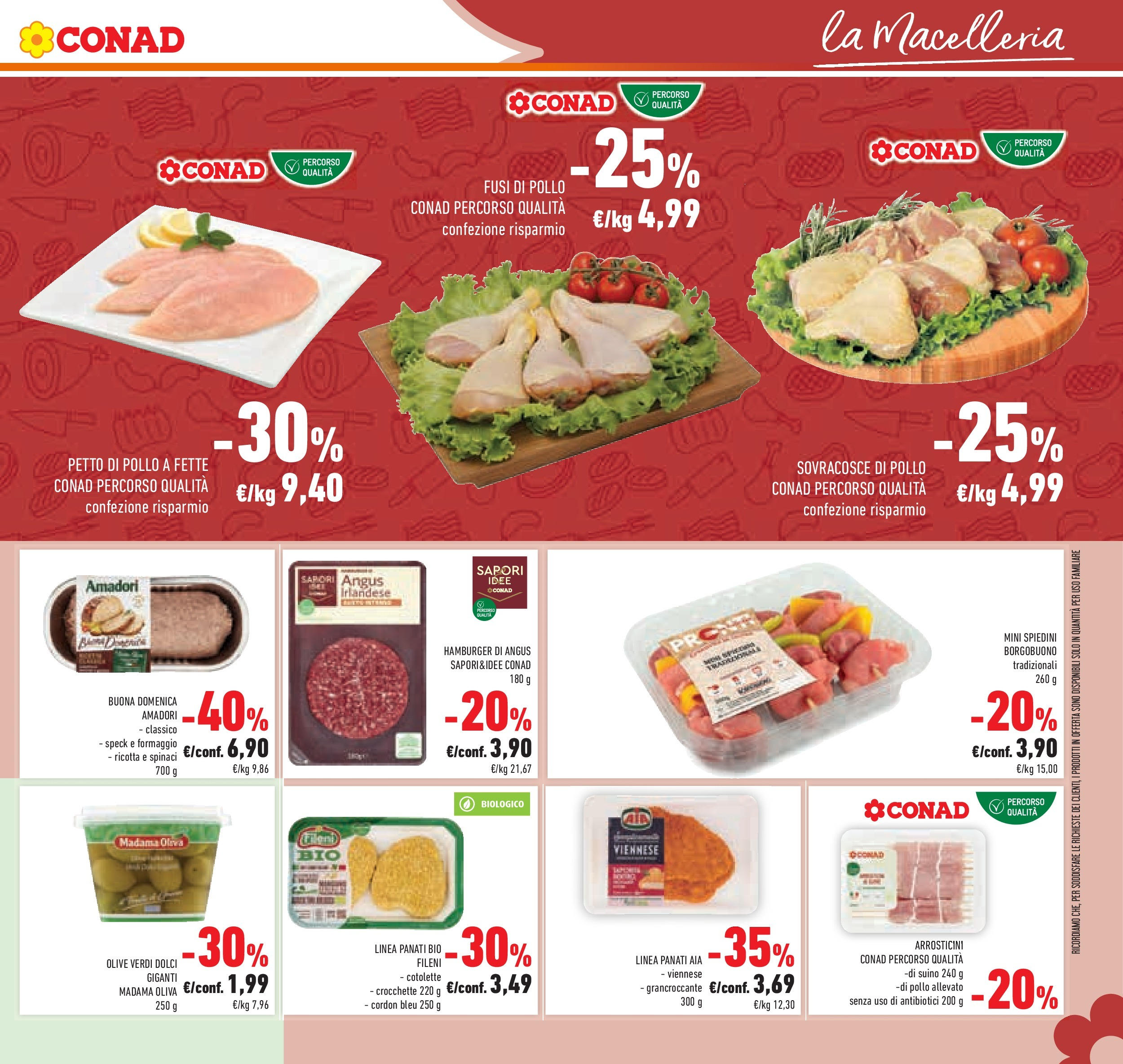 Volantino Conad dal 29/07/2025 β³ Agosto | Pagina: 23 | Prodotti: Speck, Suino, Formaggio, Arrosticini Volantino Conad dal 29/07/2025 > Anteprima - Agosto | Pagina: 23 | Prodotti: Speck, Suino, Formaggio, Arrosticini