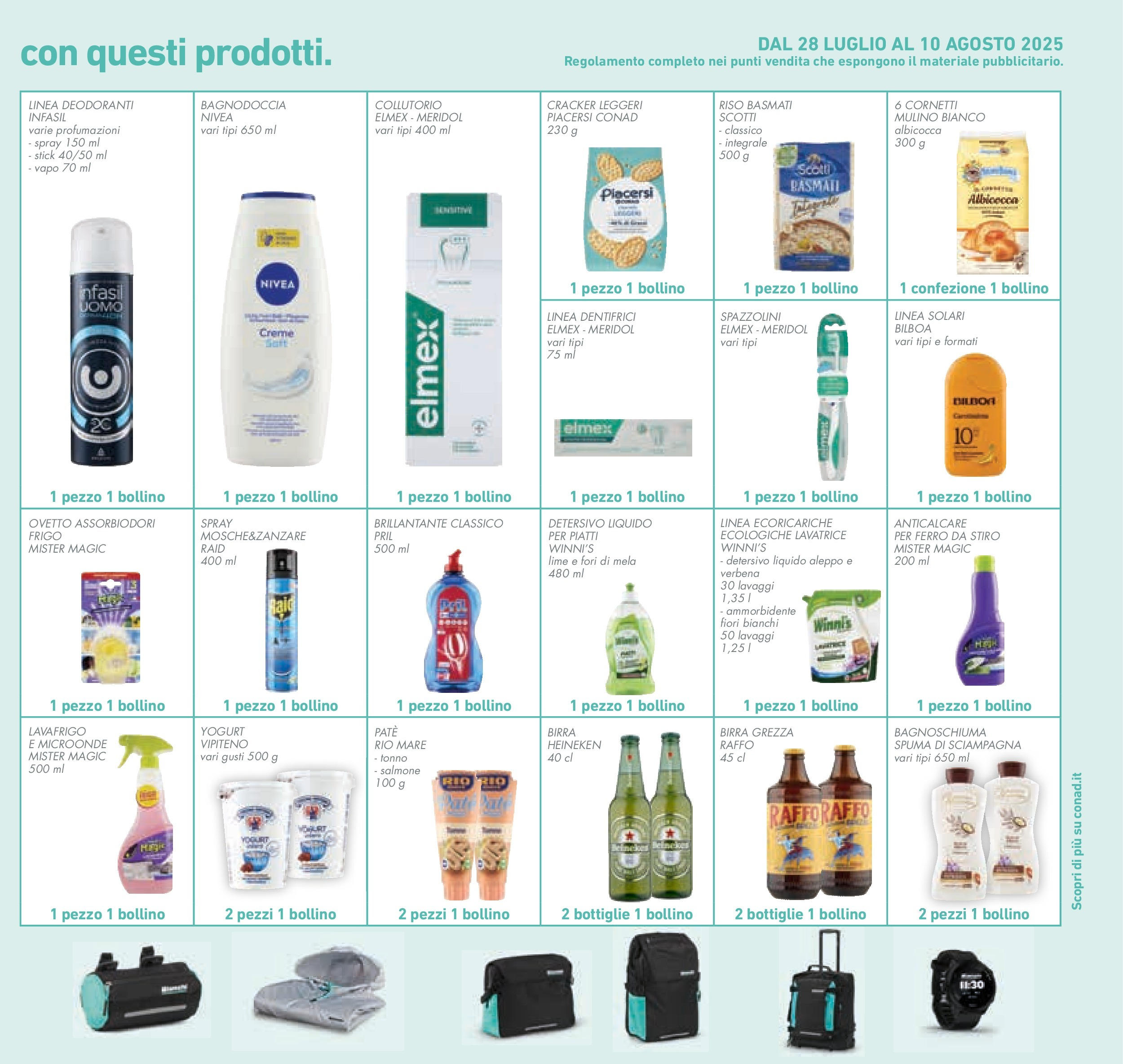 Volantino Conad dal 29/07/2025 β³ Agosto | Pagina: 29 | Prodotti: Riso Basmati, Anticalcare, Lime, Heineken Volantino Conad dal 29/07/2025 > Anteprima - Agosto | Pagina: 29 | Prodotti: Riso Basmati, Anticalcare, Lime, Heineken