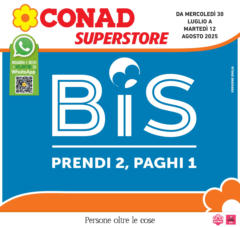 Anteprima del volantino Conad - Prendi 2 paghi 1 valido a partire dal 29.07.2025