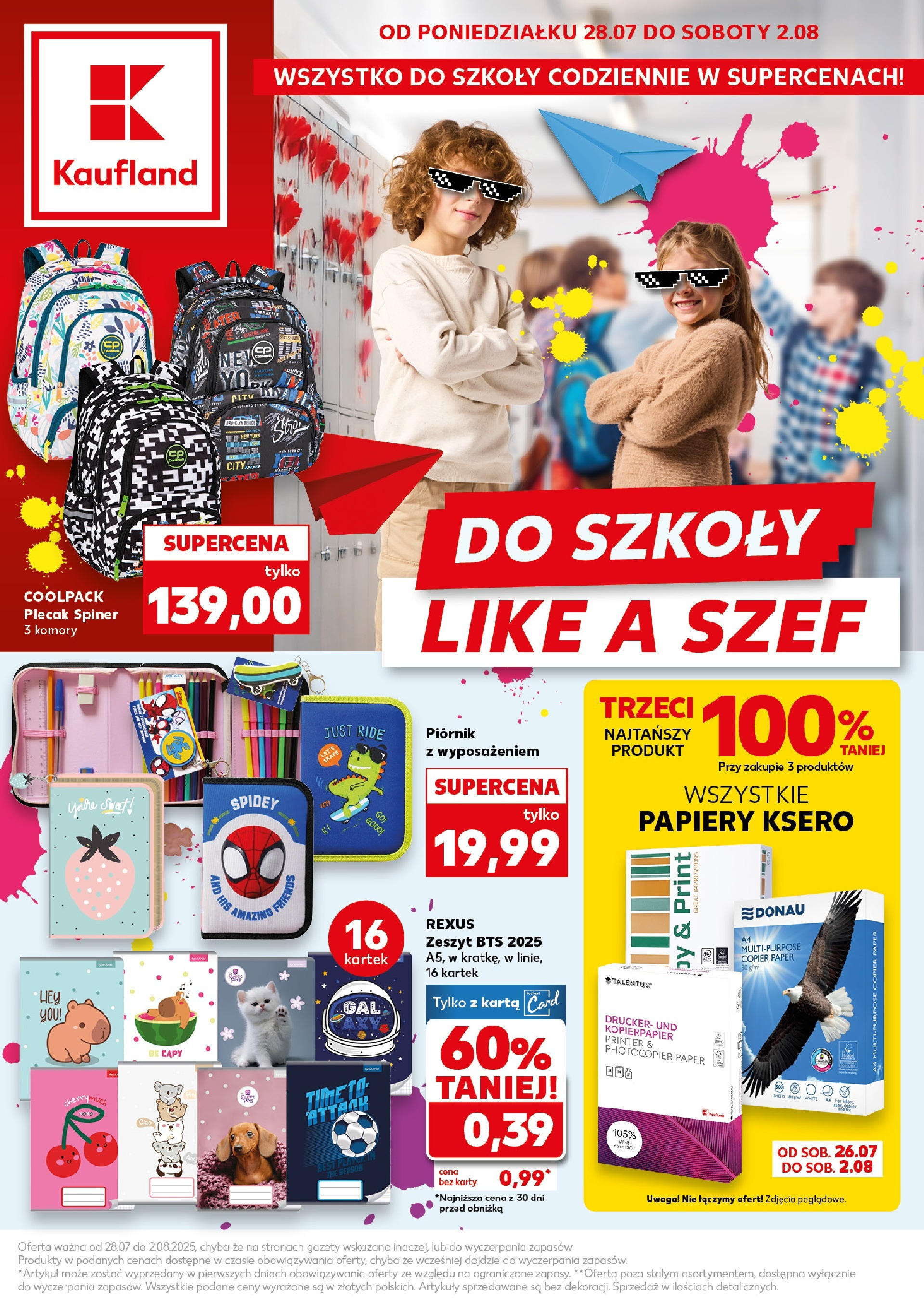 KAUFLAND gazetka promocyjna 27.07.2025 - Promocje - Numer strony 1