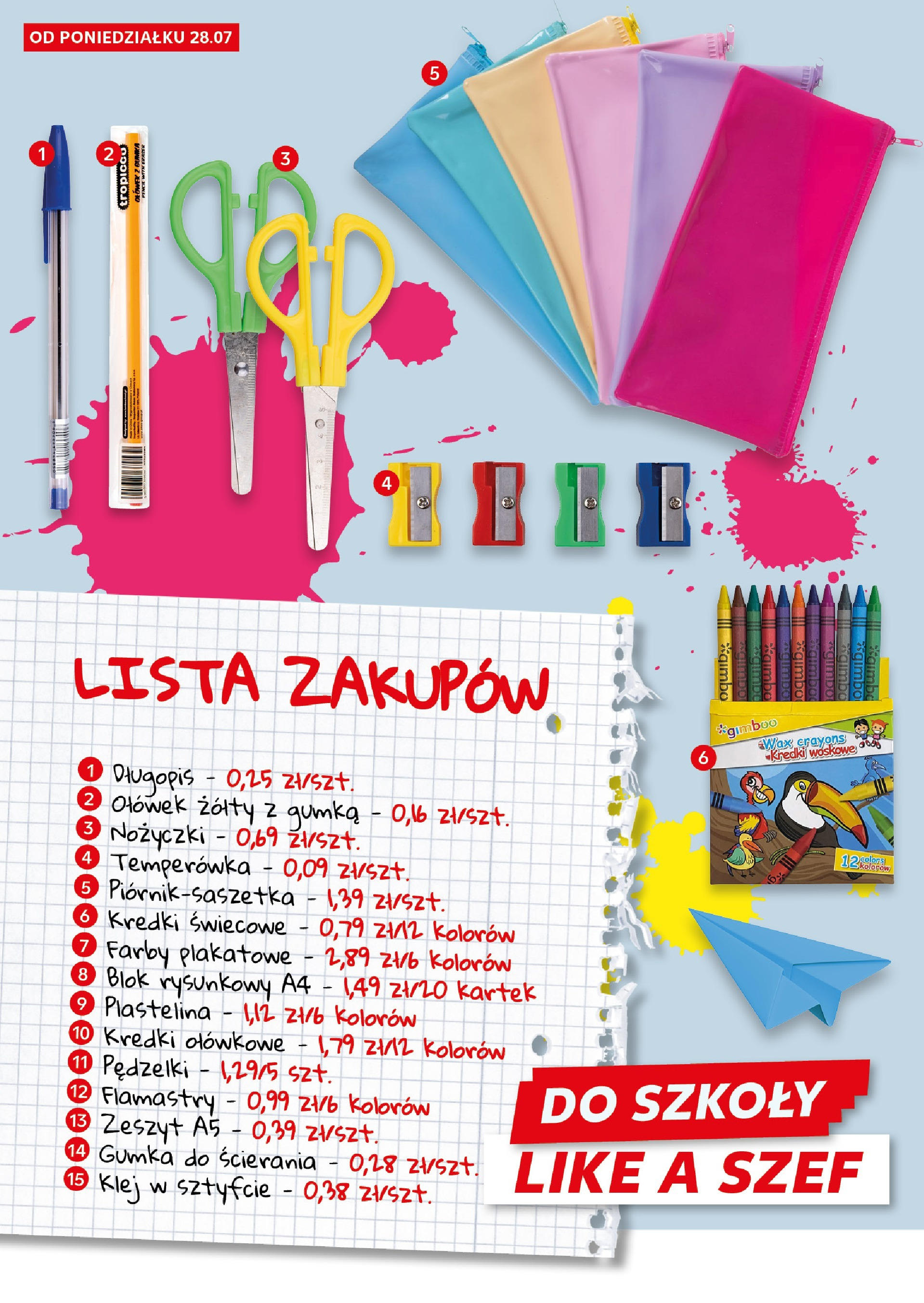 Kaufland gazetka - Do Szkoły Like A Szef (28.07.2025) - od jutra | Strona: 6 | Produkty: Temperówka, Zeszyt Kaufland gazetka - Do Szkoły Like A Szef od 28.07.2025 - od jutra PDF | Strona: 6 | Produkty: Temperówka, Zeszyt