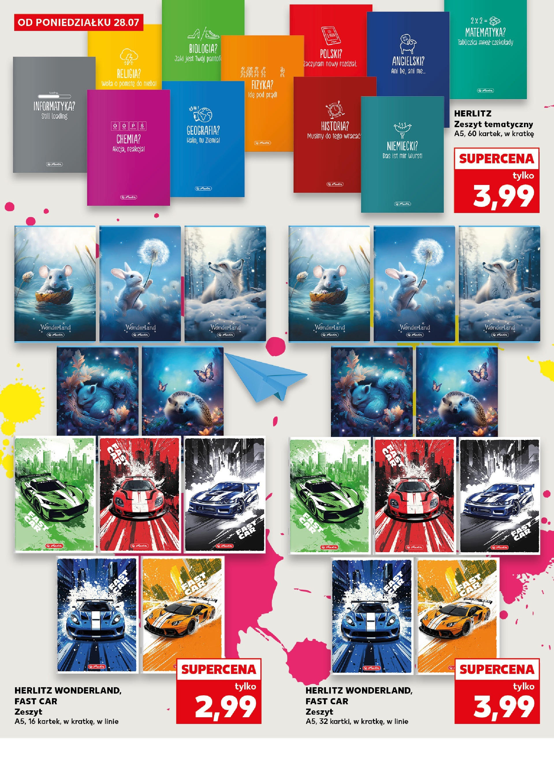 Kaufland gazetka - Do Szkoły Like A Szef (28.07.2025) - od jutra | Strona: 12 | Produkty: Czekolady, Zeszyt Kaufland gazetka - Do Szkoły Like A Szef od 28.07.2025 - od jutra PDF | Strona: 12 | Produkty: Czekolady, Zeszyt