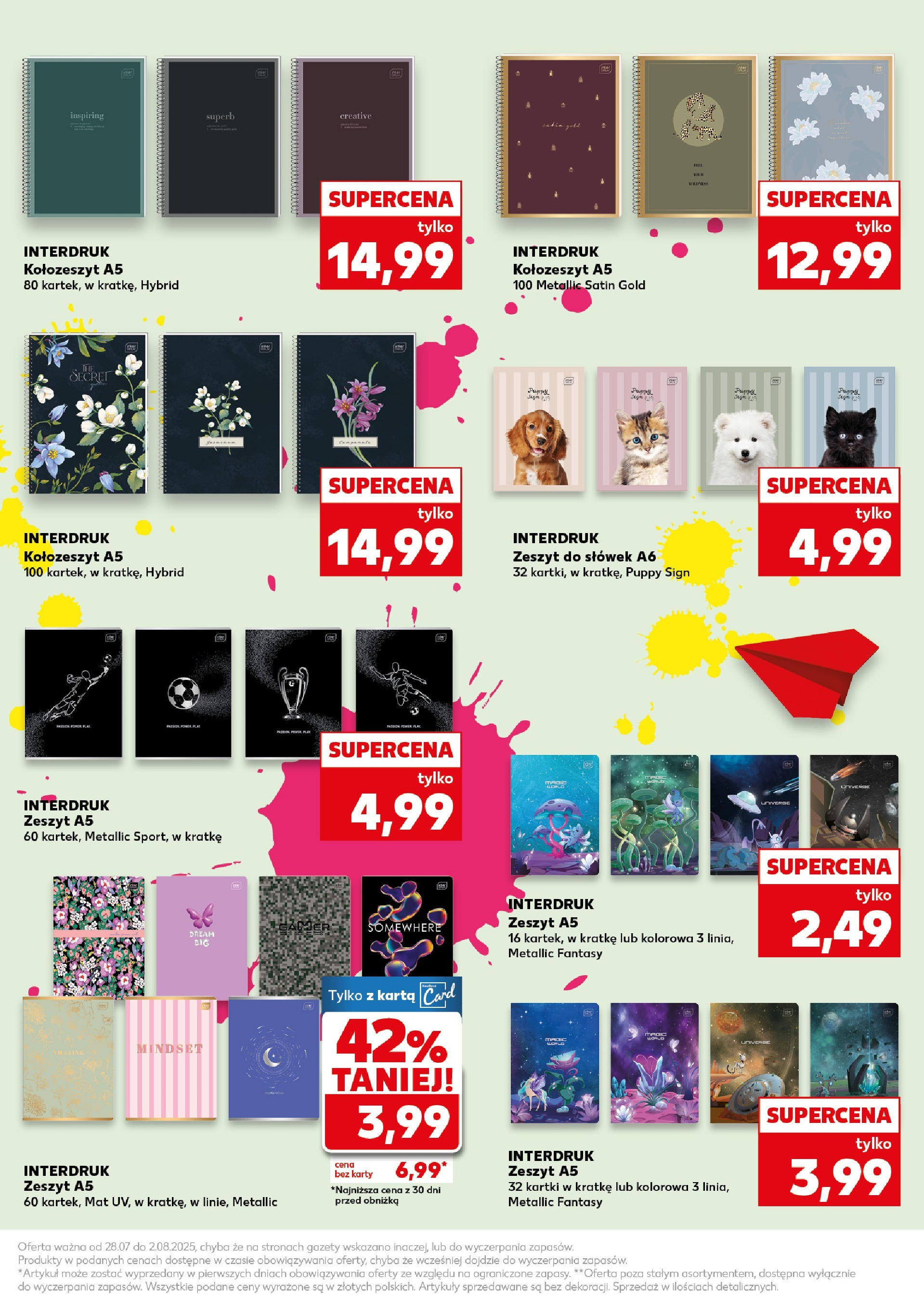 Kaufland gazetka - Do Szkoły Like A Szef (28.07.2025) - od jutra | Strona: 15 | Produkty: Karta, Zeszyt Kaufland gazetka - Do Szkoły Like A Szef od 28.07.2025 - od jutra PDF | Strona: 15 | Produkty: Karta, Zeszyt