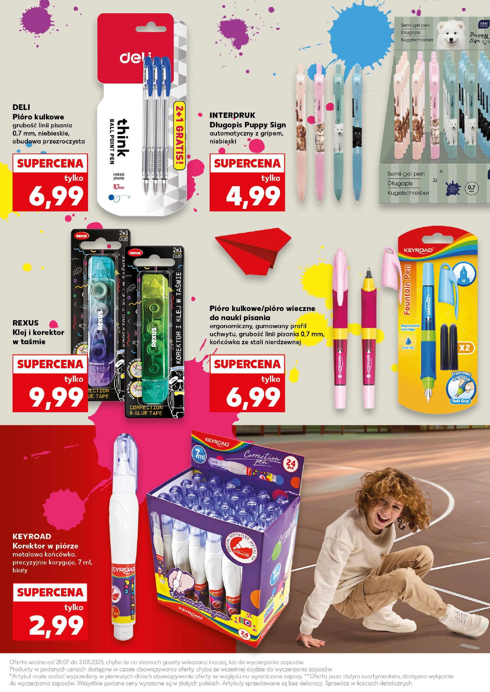 Kaufland gazetka - Do Szkoły Like A Szef (28.07.2025) - od jutra | Strona: 17 | Produkty: Korektor Kaufland gazetka - Do Szkoły Like A Szef od 28.07.2025 - od jutra PDF | Strona: 17 | Produkty: Korektor