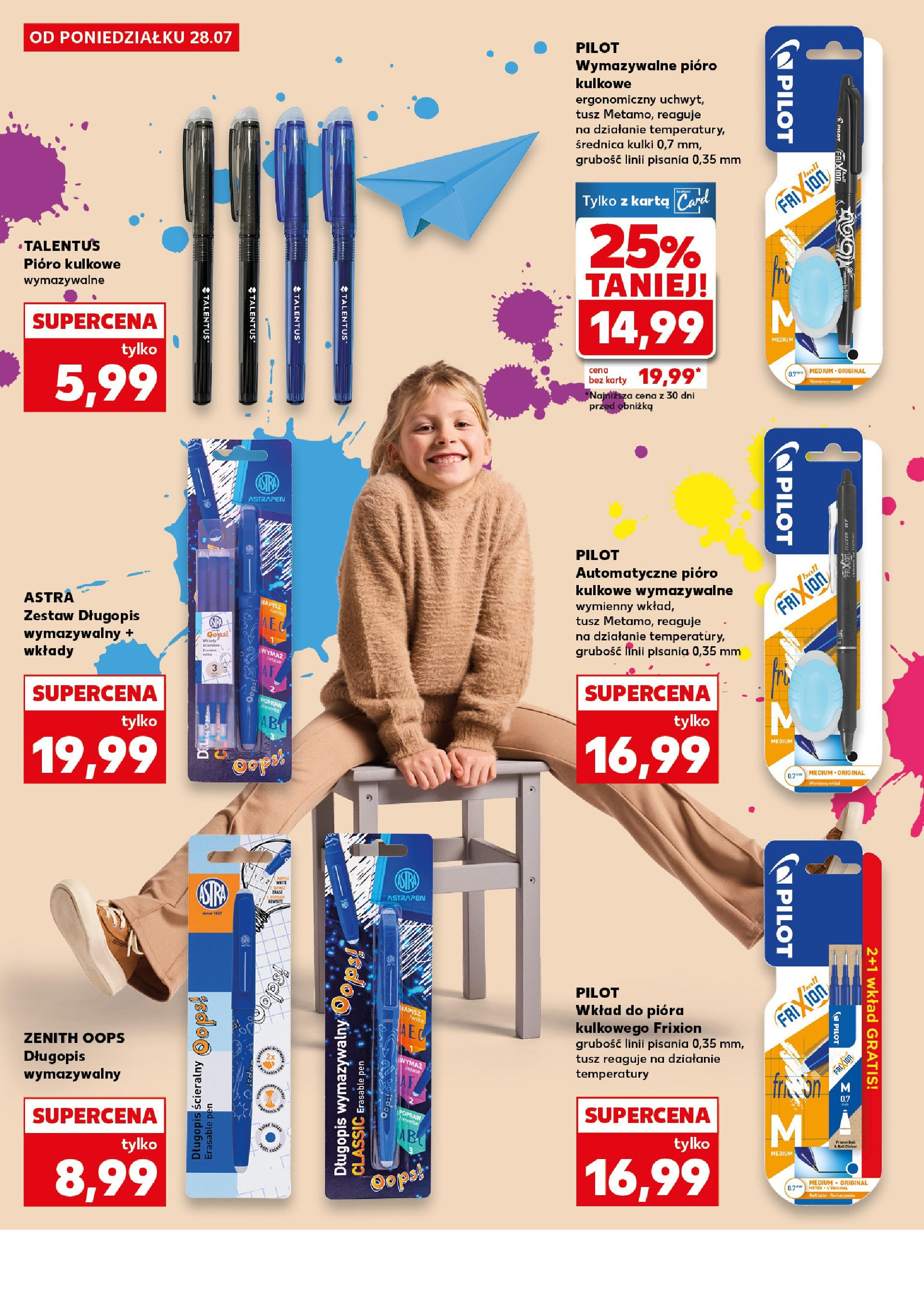 Kaufland gazetka - Do Szkoły Like A Szef (28.07.2025) - od jutra | Strona: 18 | Produkty: Karta Kaufland gazetka - Do Szkoły Like A Szef od 28.07.2025 - od jutra PDF | Strona: 18 | Produkty: Karta