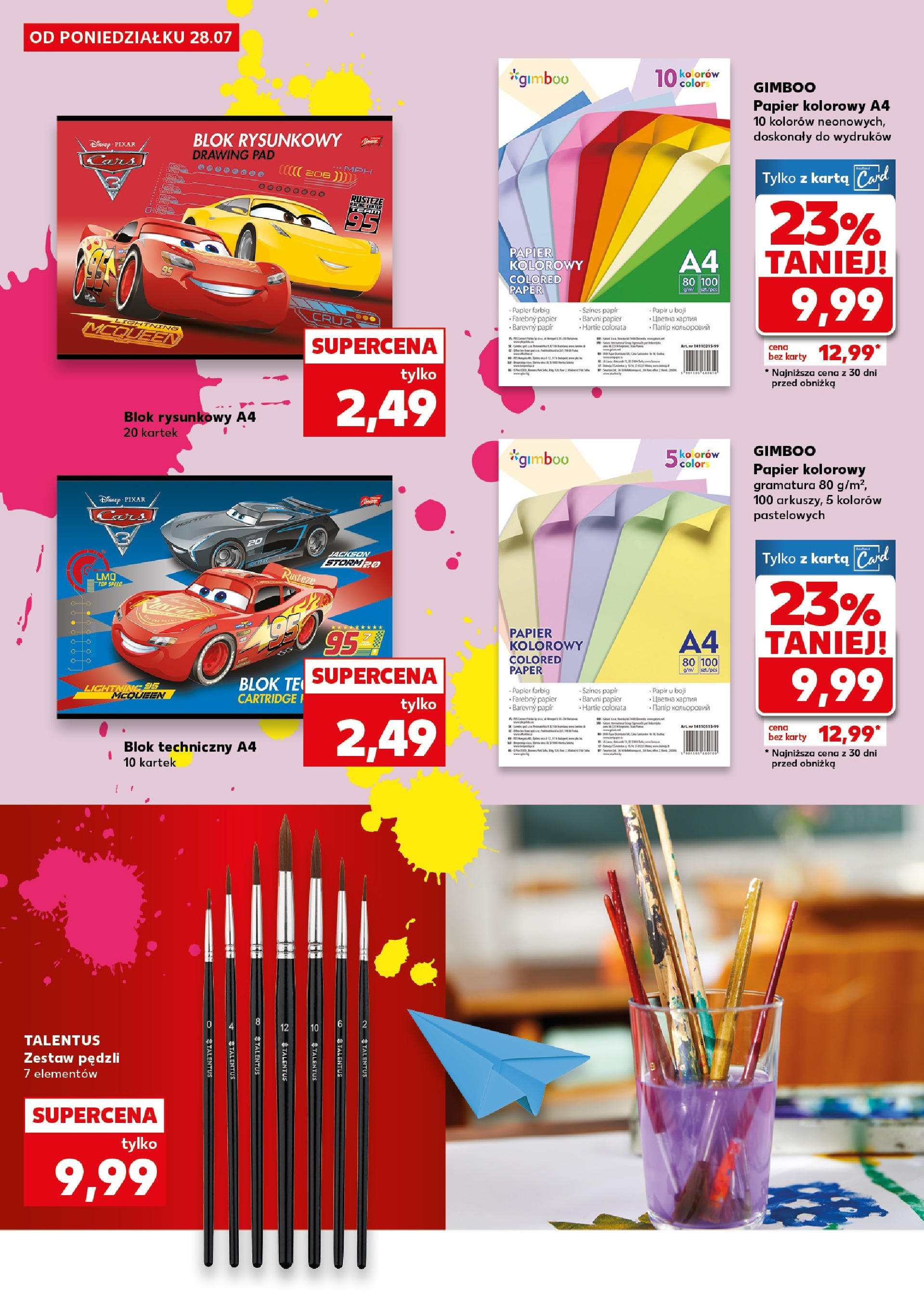 Kaufland gazetka - Do Szkoły Like A Szef (28.07.2025) - od jutra | Strona: 22 | Produkty: Karta Kaufland gazetka - Do Szkoły Like A Szef od 28.07.2025 - od jutra PDF | Strona: 22 | Produkty: Karta