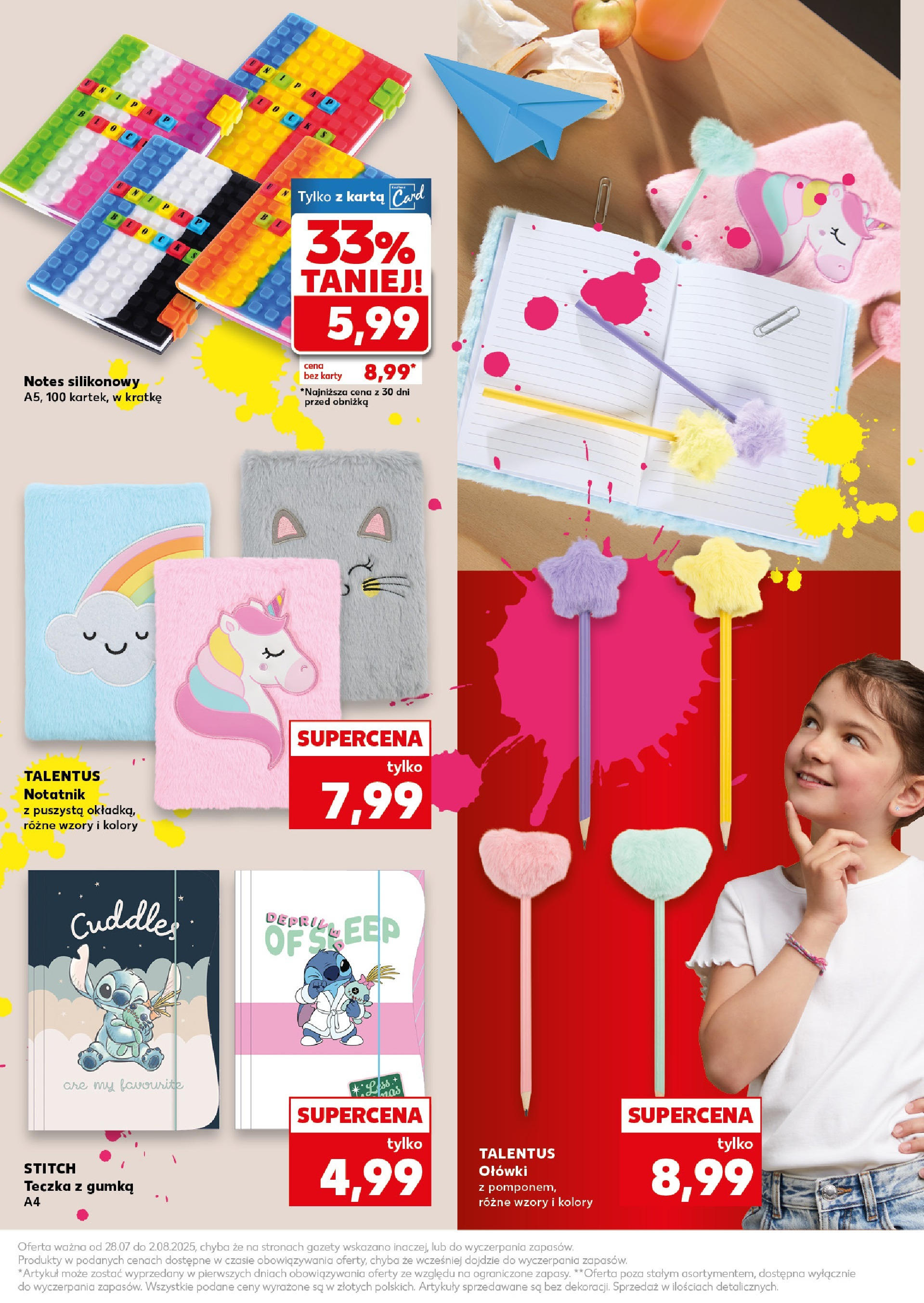 Kaufland gazetka - Do Szkoły Like A Szef (28.07.2025) - od jutra | Strona: 27 | Produkty: Karta Kaufland gazetka - Do Szkoły Like A Szef od 28.07.2025 - od jutra PDF | Strona: 27 | Produkty: Karta