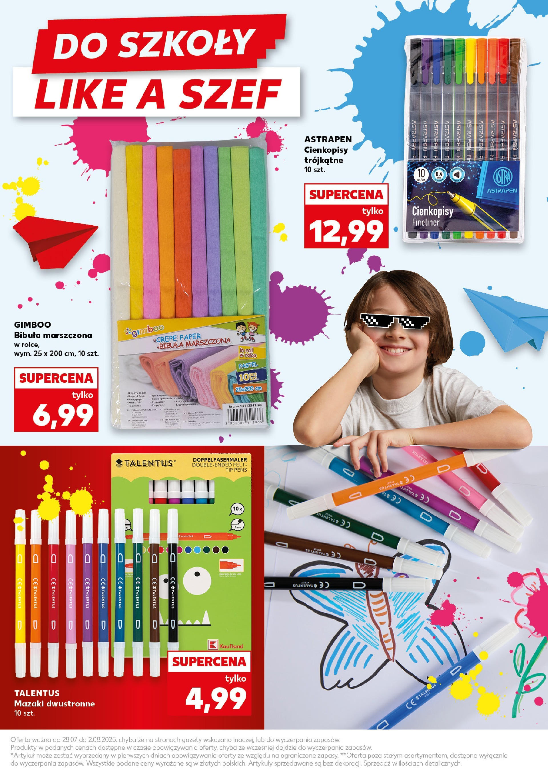Kaufland gazetka - Do Szkoły Like A Szef (28.07.2025) - od jutra | Strona: 40 Kaufland gazetka - Do Szkoły Like A Szef od 28.07.2025 - od jutra PDF | Strona: 40