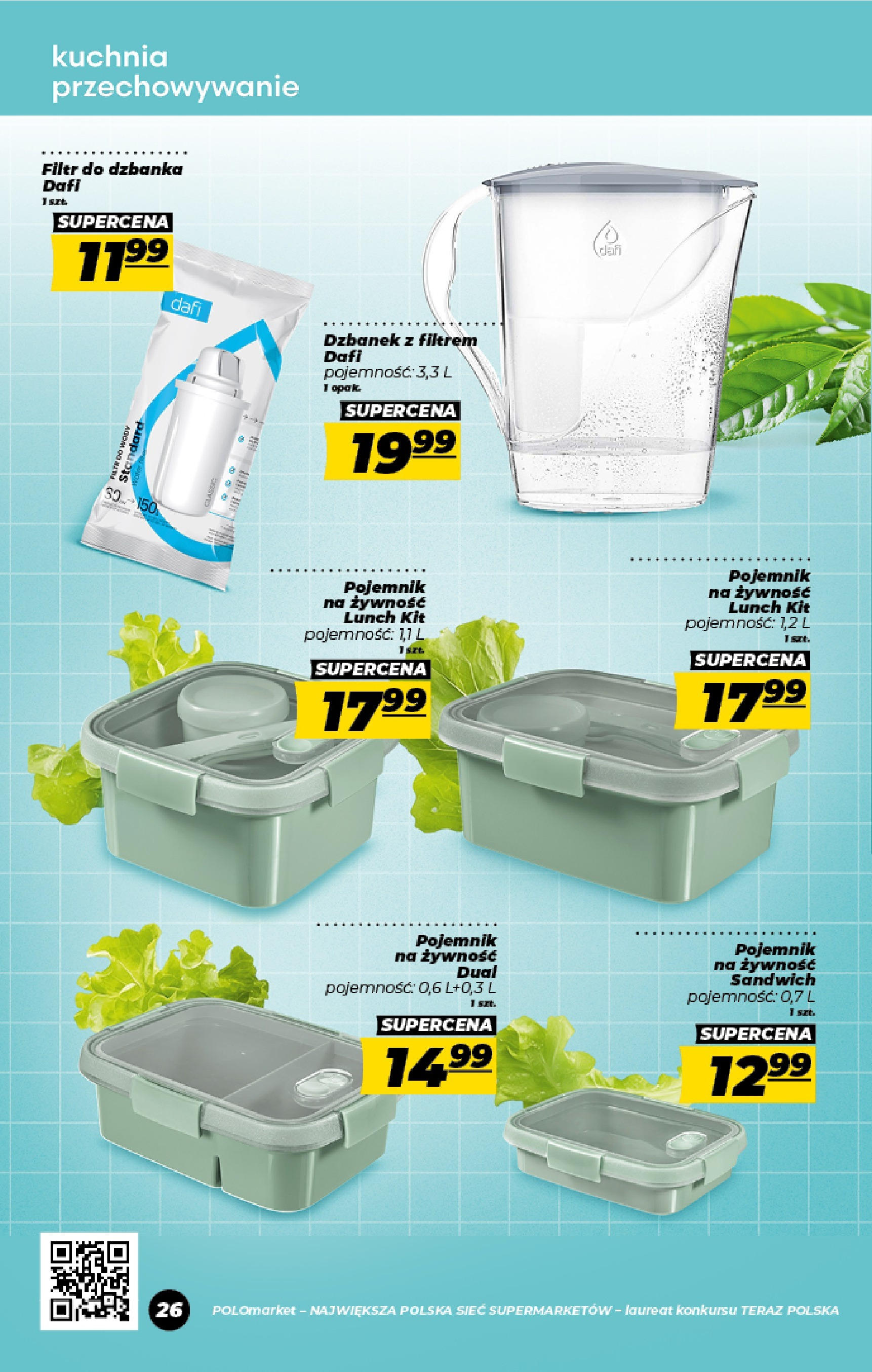 POLOmarket gazetka od jutra (01.08.2025) | Nowa PDF | Strona: 26 | Produkty: Dzbanek, Sandwich POLOmarket gazetka od jutra (01.08.2025) - Nowa PDF | Strona: 26 | Produkty: Dzbanek, Sandwich